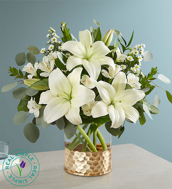 Classic Lily Bouquet by Real Simple&reg;