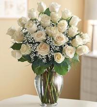 Ultimate Elegance&trade; Premium Long Stem White Roses