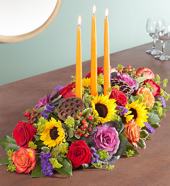 Garden Of Grandeur&reg; For Fall Centerpiece